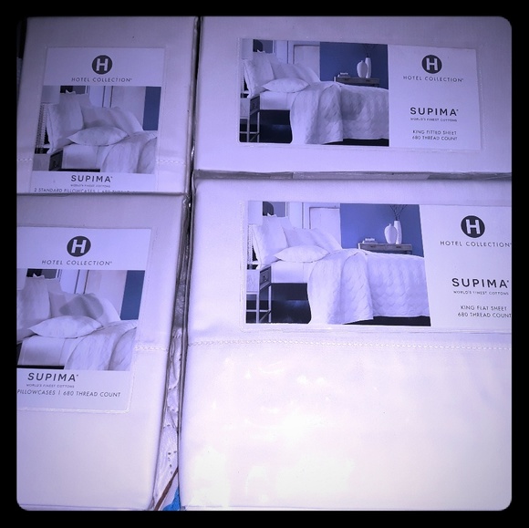 Hotel Collection SUPIMA 600 TC King sheets